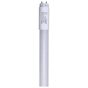 10W T8 LED - CCT Selectable - Medium bi-pin base - 50000 Hours - Type A/B - Ballast Bypass or Direct Replacement - Single or Double Ended Wiring - Glass with PET coating - 25-Pack