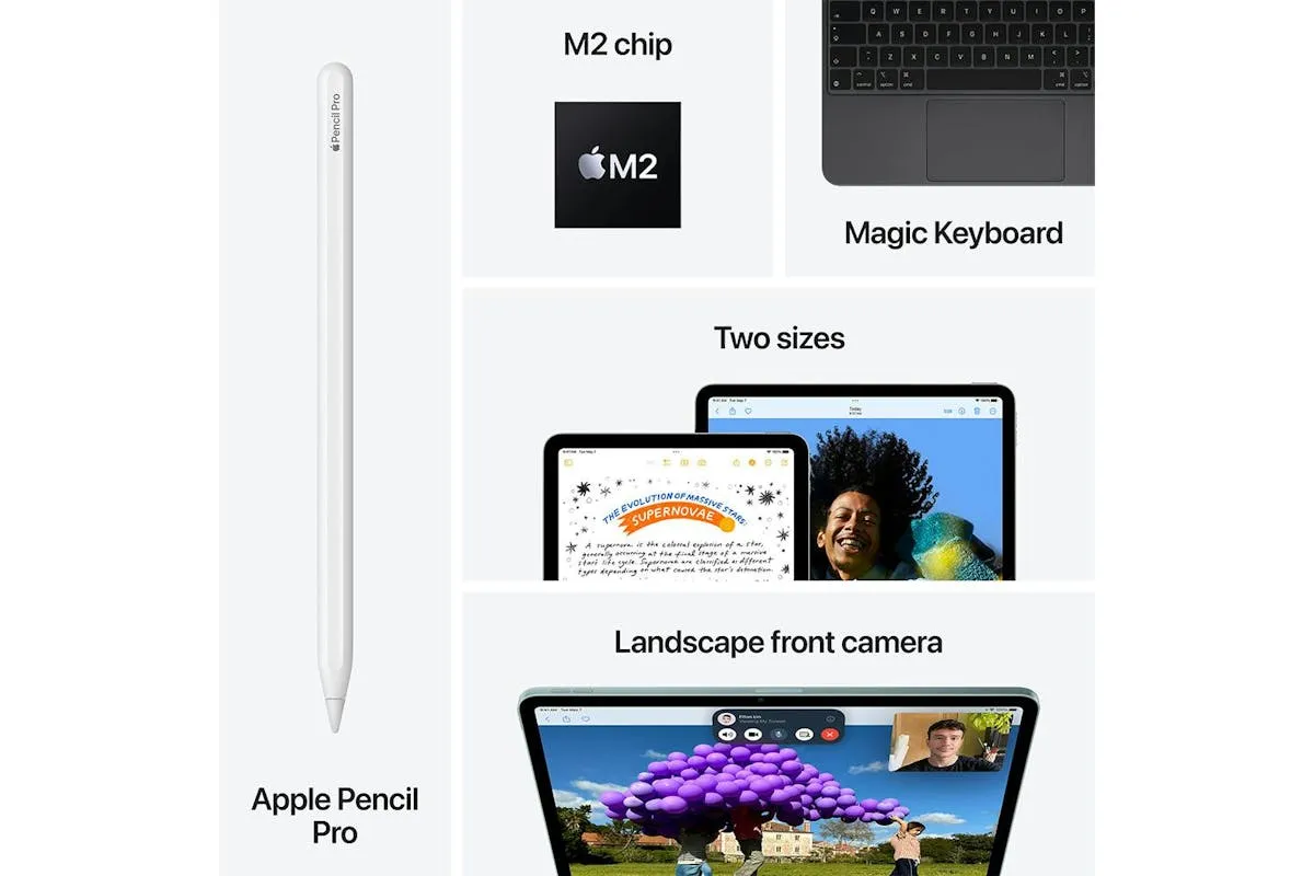 13" iPad Air M2 Wi-Fi Cellular  | 1TB | Purple