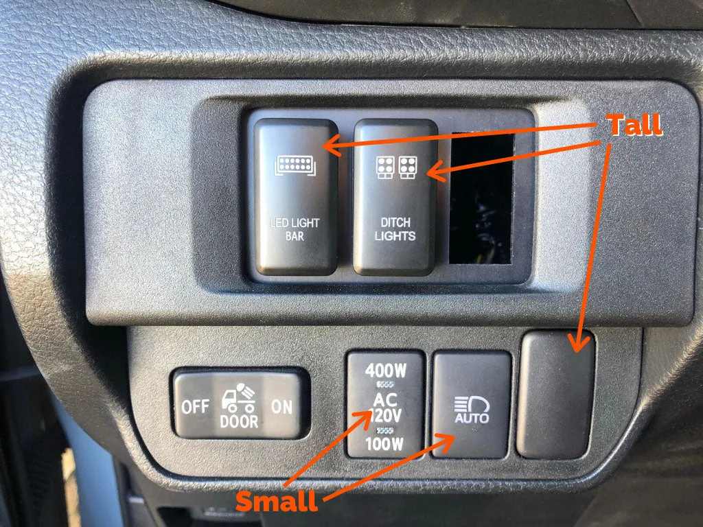 16-Present Toyota Tacoma Low Profile Ditch Light Combo Kit