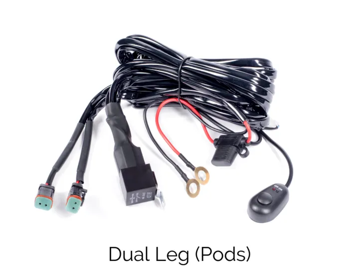 16-Present Toyota Tacoma Low Profile Ditch Light Combo Kit