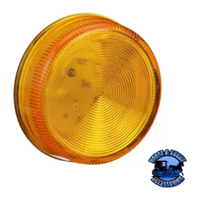 162A 2.5" Amber LED Marker/ Clearance, P2, Round