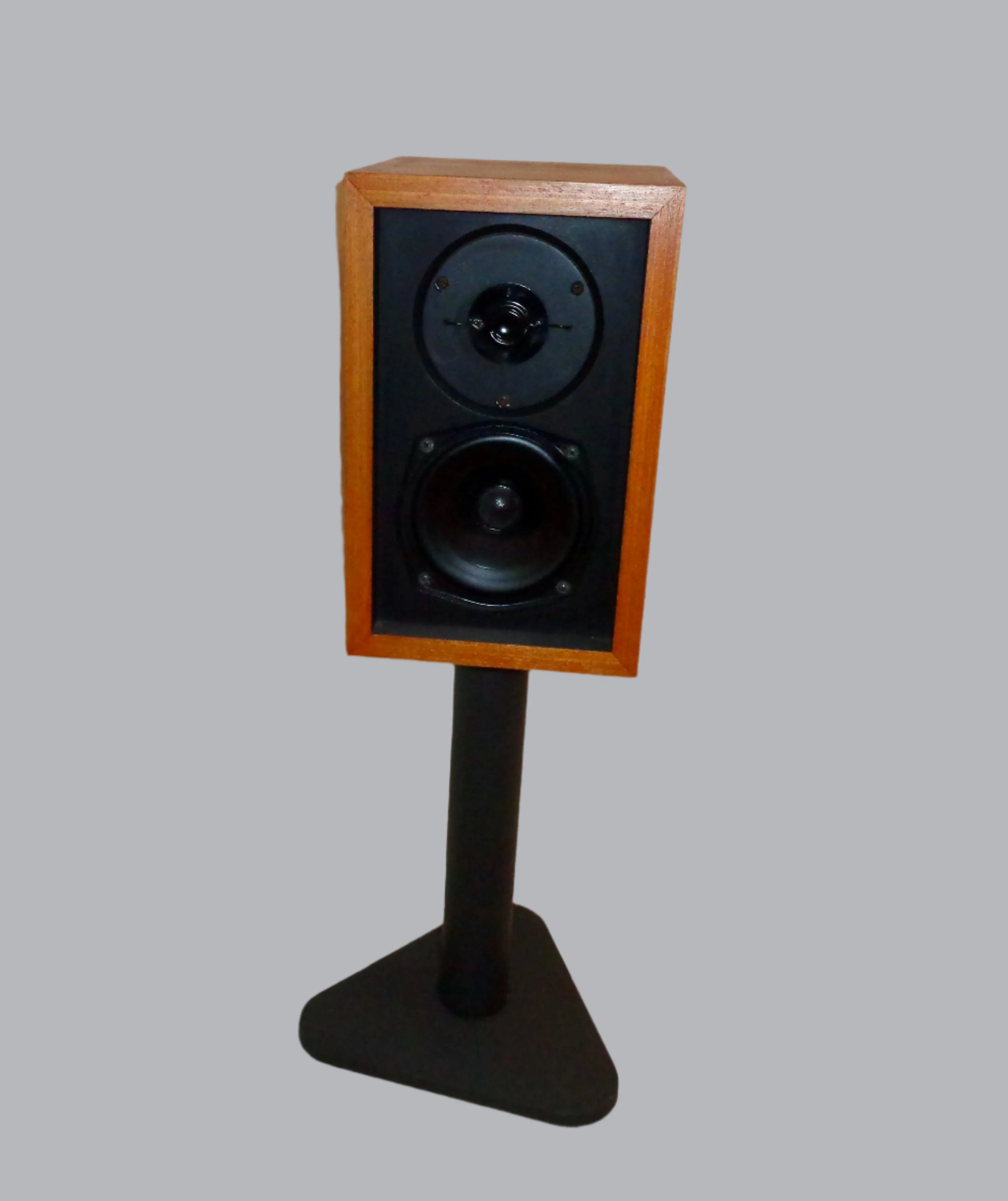 1970s BBC LS3/5A Clone Audio Bookshelf Speakers With KEF Drive Units