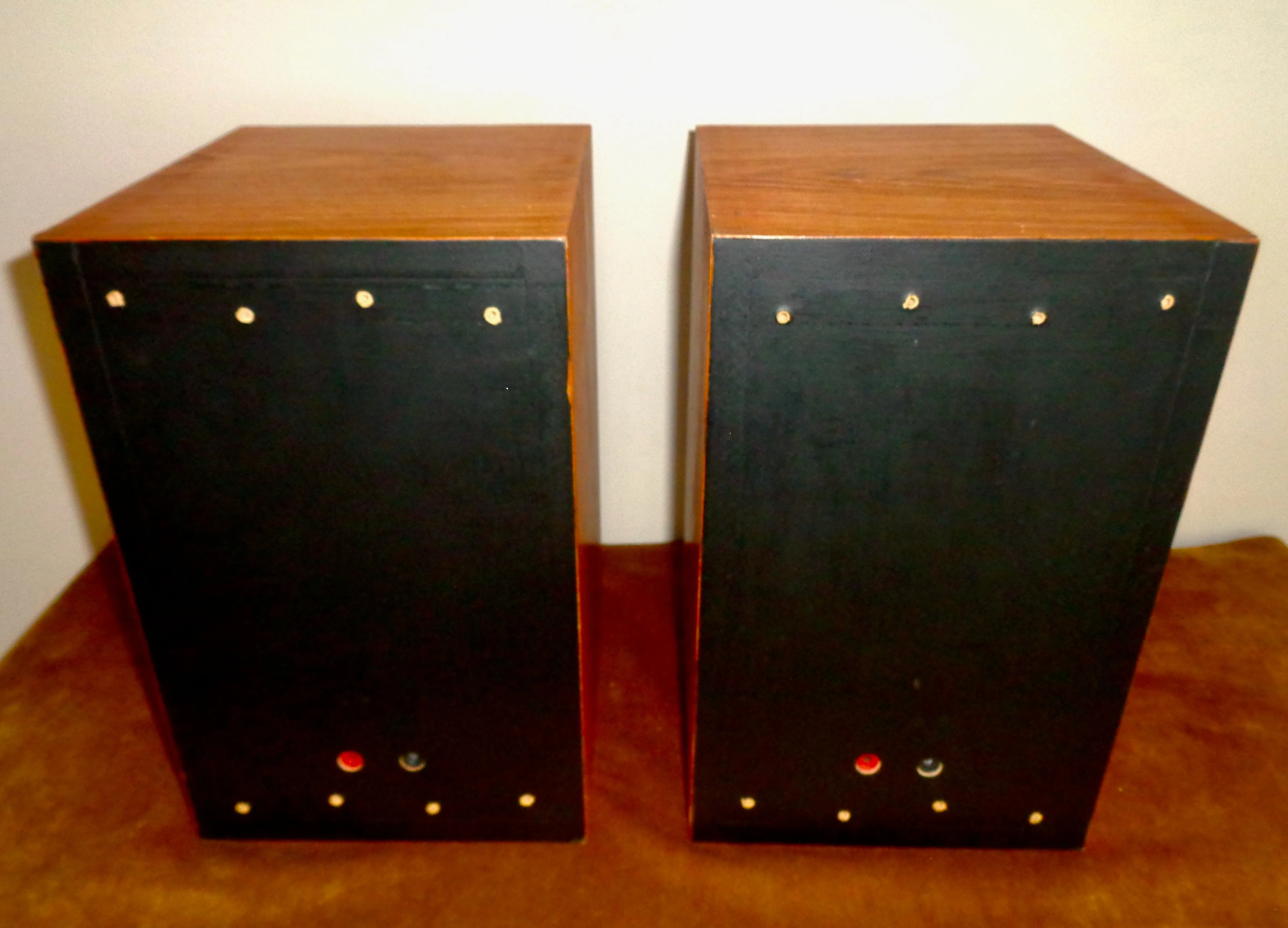 1970s BBC LS3/5A Clone Audio Bookshelf Speakers With KEF Drive Units