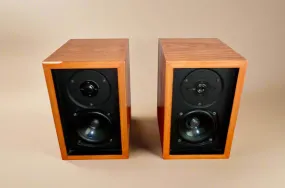 1970s BBC LS3/5A Clone Audio Bookshelf Speakers With KEF Drive Units