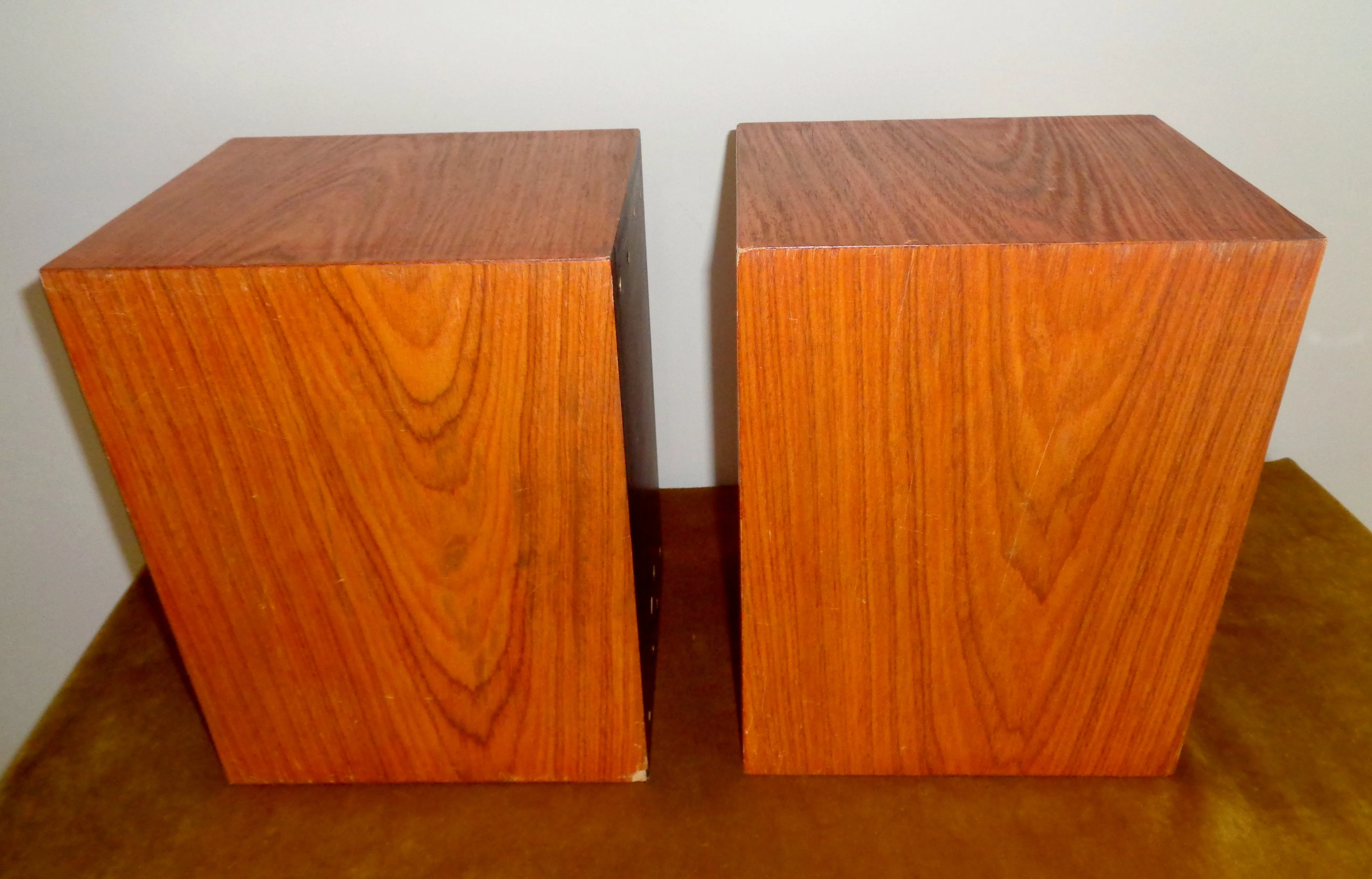 1970s BBC LS3/5A Clone Audio Bookshelf Speakers With KEF Drive Units