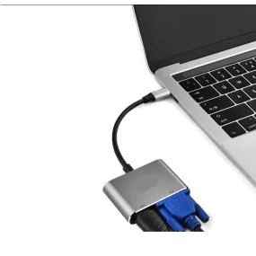 2 In 1 USB Type C To HDMI 4K VGA