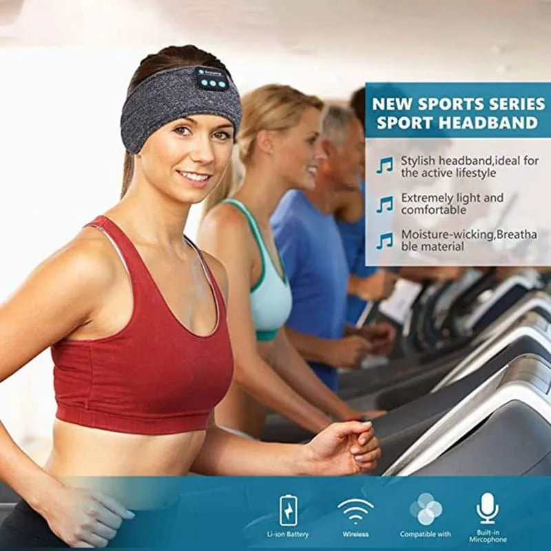 2-in-1 Wireless Sleeping Headphones Sports Headband
