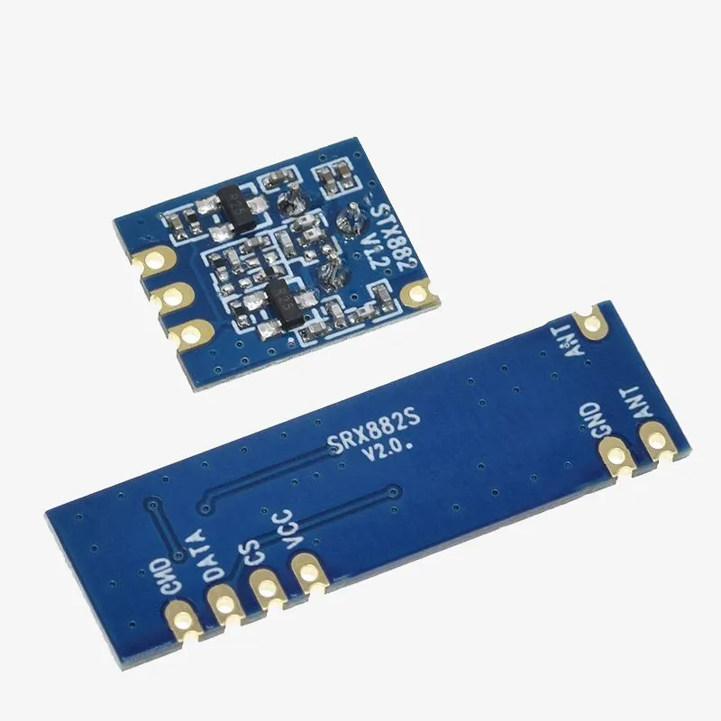 433MHz 100 Meters STX882 ASK Transmitter Module   SRX882 Superheterodyne ASK Receiver Module   2 Antenna