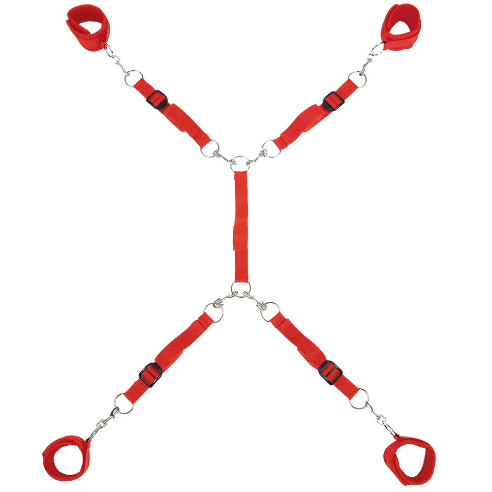 7 Piece Bed Spreader Restraint System