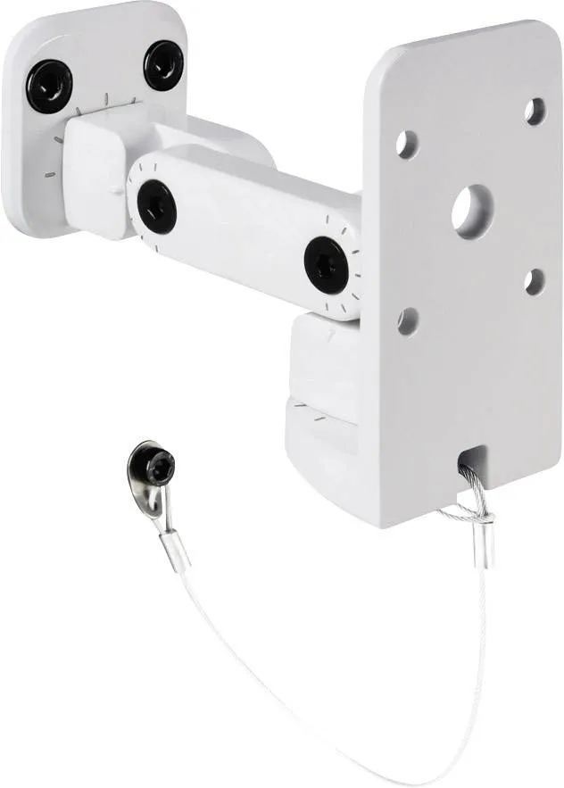 Adam Hall AH-SUWMB10W Universal Wall Mount For Speakers - White
