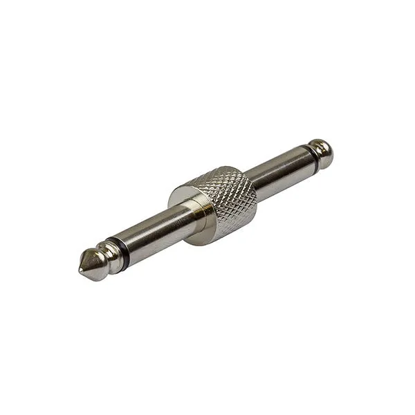 Adapter Inline 1/4" Mono Jack to 1/4" Mono Jack TS