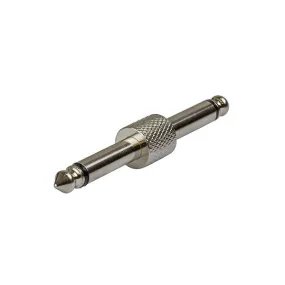 Adapter Inline 1/4" Mono Jack to 1/4" Mono Jack TS