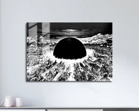 Akira Neo Tokyo Explosion Metal Poster