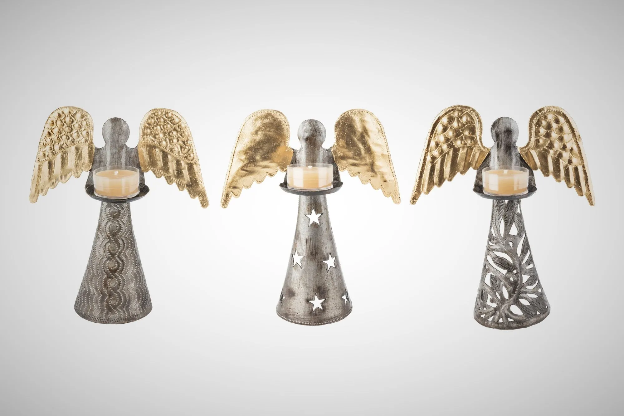 Angel Tealight Metal Stands
