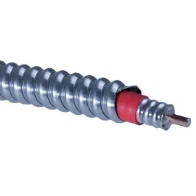 Armor-Clad, Aluminum-Shielded  Coaxial Air-Core Red Cable