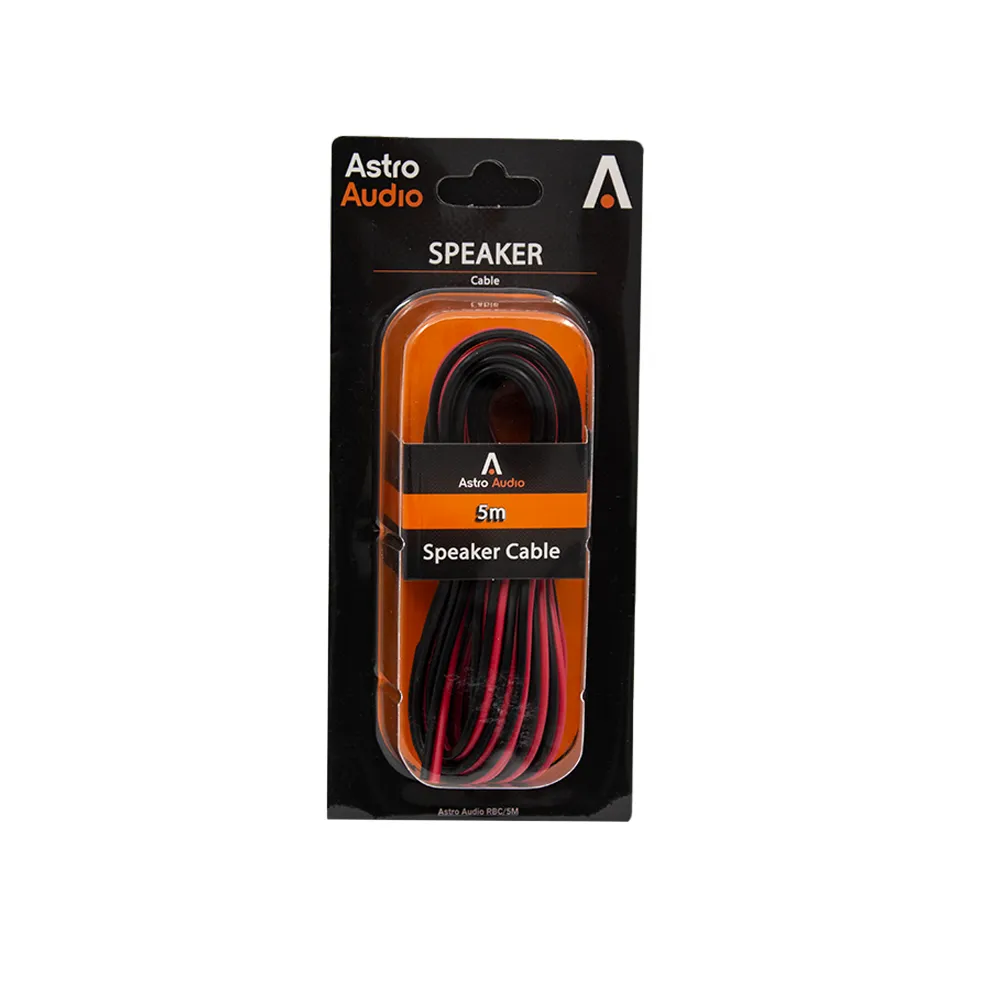 Astro audio 5M Speaker Cable [Red/Black] [RBC/5M]