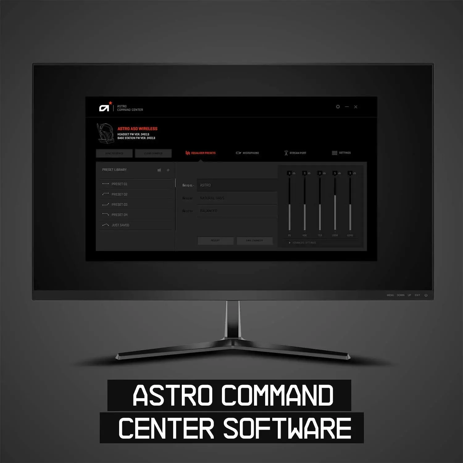 ASTRO Gaming A50 Wireless Headset   Base Station Gen 4 - Compatible With PS5, PS4, PC, Mac - Black/Silver