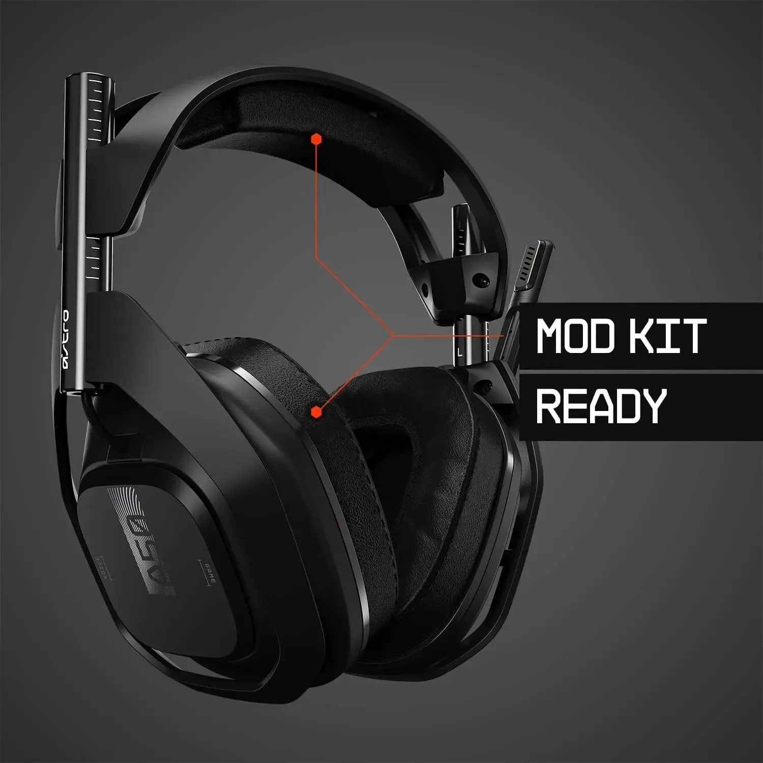 ASTRO Gaming A50 Wireless Headset   Base Station Gen 4 - Compatible With PS5, PS4, PC, Mac - Black/Silver