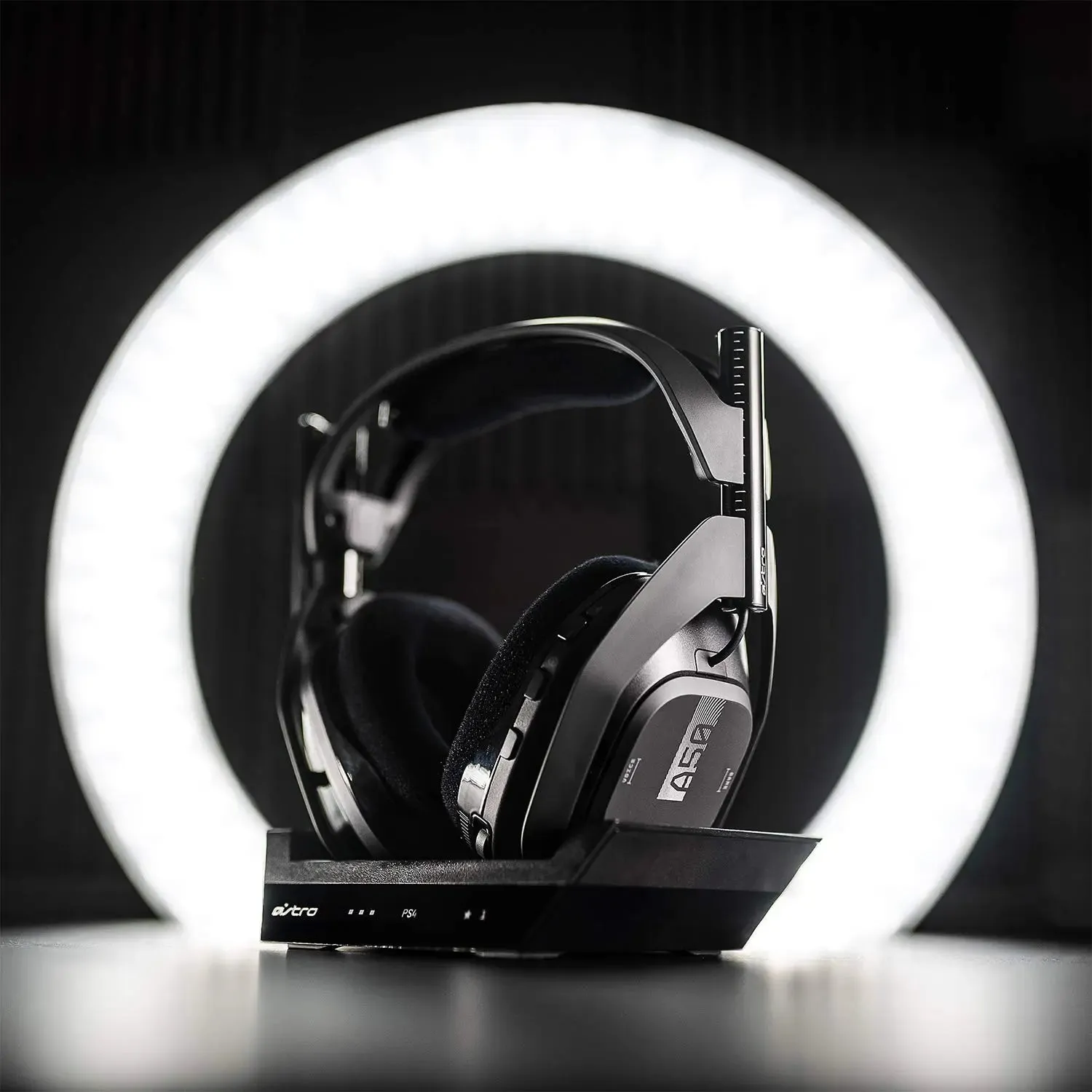ASTRO Gaming A50 Wireless Headset   Base Station Gen 4 - Compatible With PS5, PS4, PC, Mac - Black/Silver