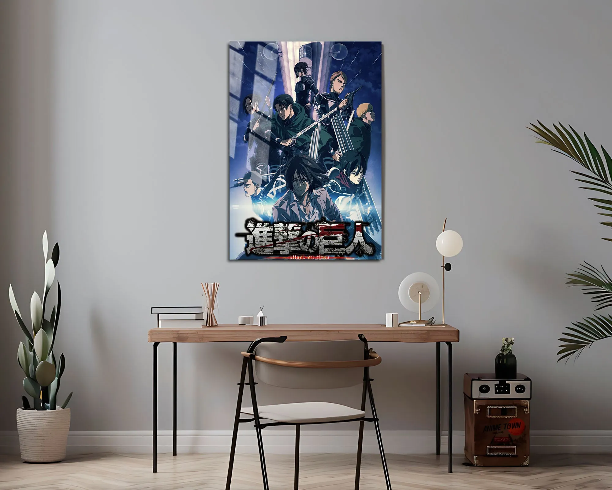 Attack on Titan The Final Season Metal Poster