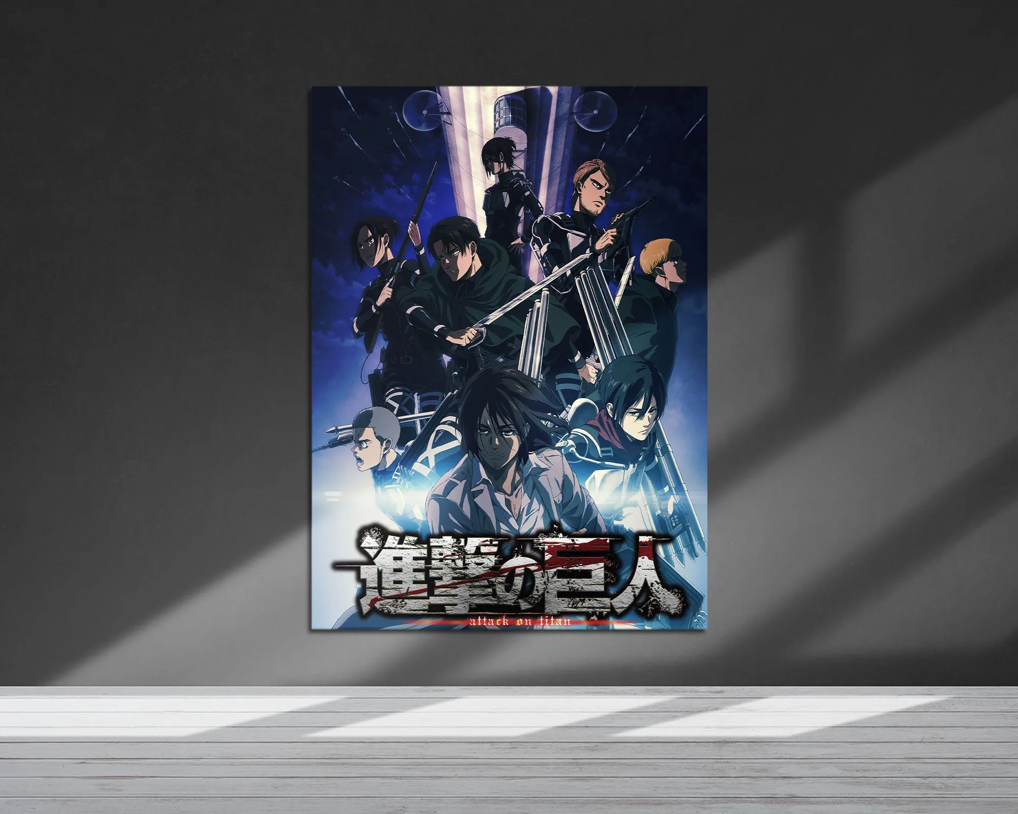 Attack on Titan The Final Season Metal Poster