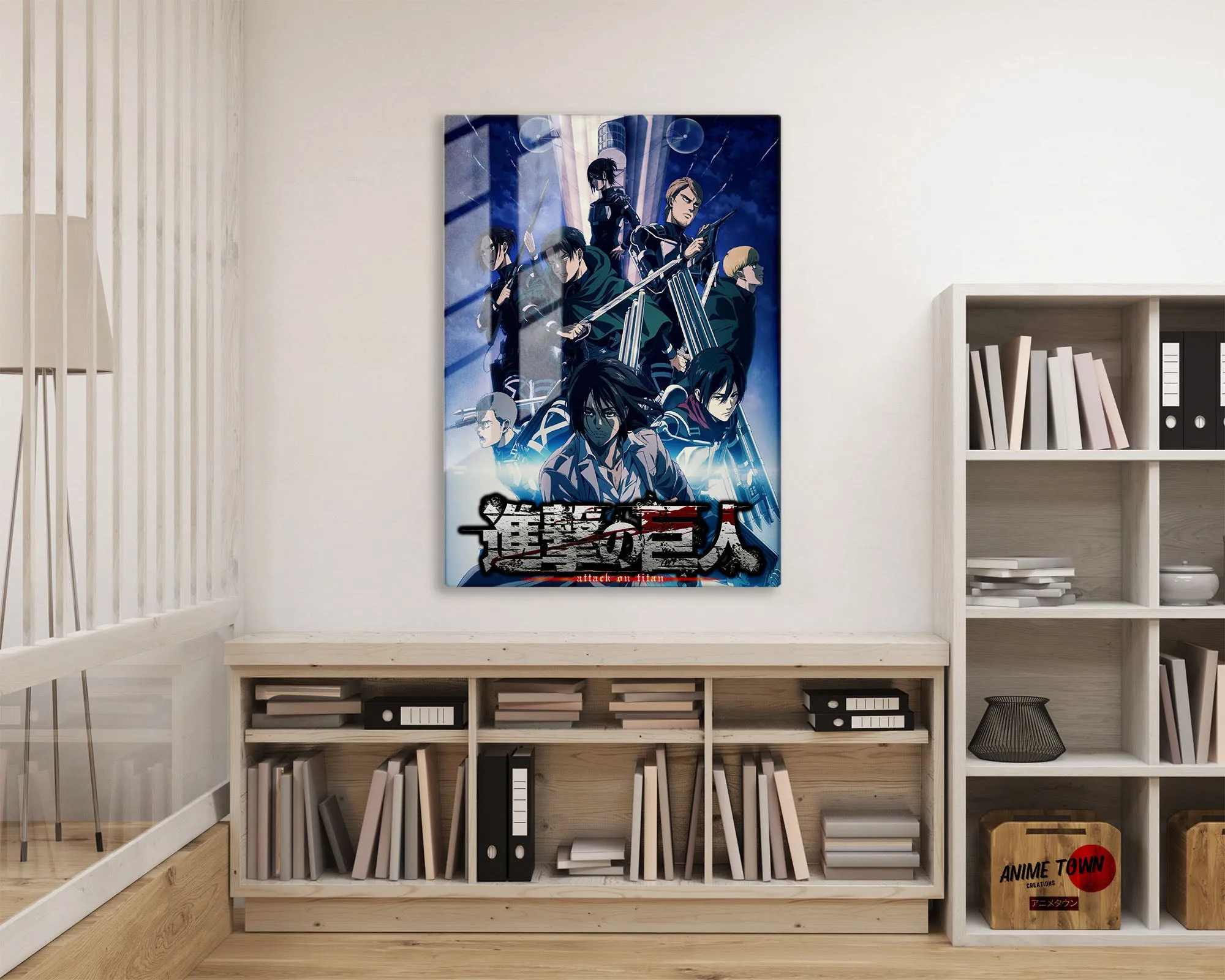 Attack on Titan The Final Season Metal Poster