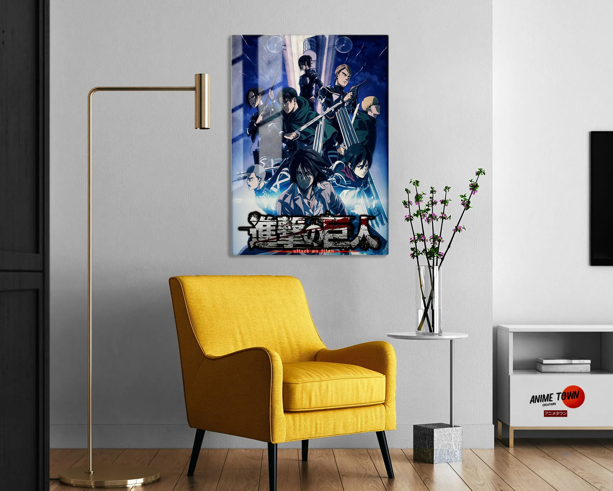 Attack on Titan The Final Season Metal Poster