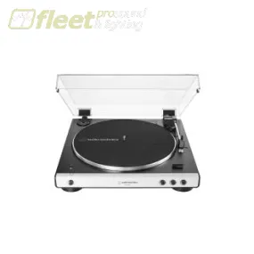 Audio Technica AT-LP60XBT-WH Fully Automatic Wireless Belt-Drive Turntable - white