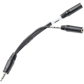 Azden HX-Mi i-Coustics HX-Mi TRRS Audio Adapter Cable for Smartphones & Tablets
