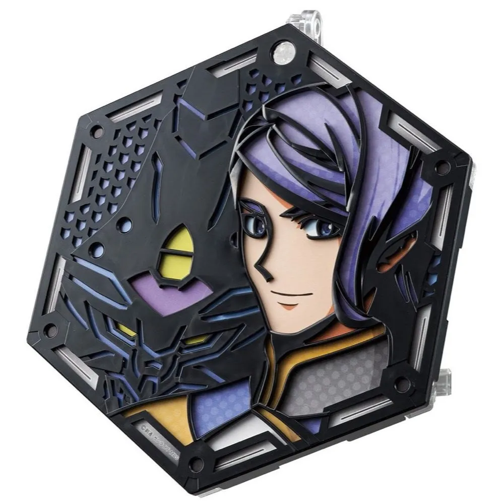 Bandai 0205979 Character Stand Plate Gaelio Bauduin Gundam Iron-Blooded Orphans