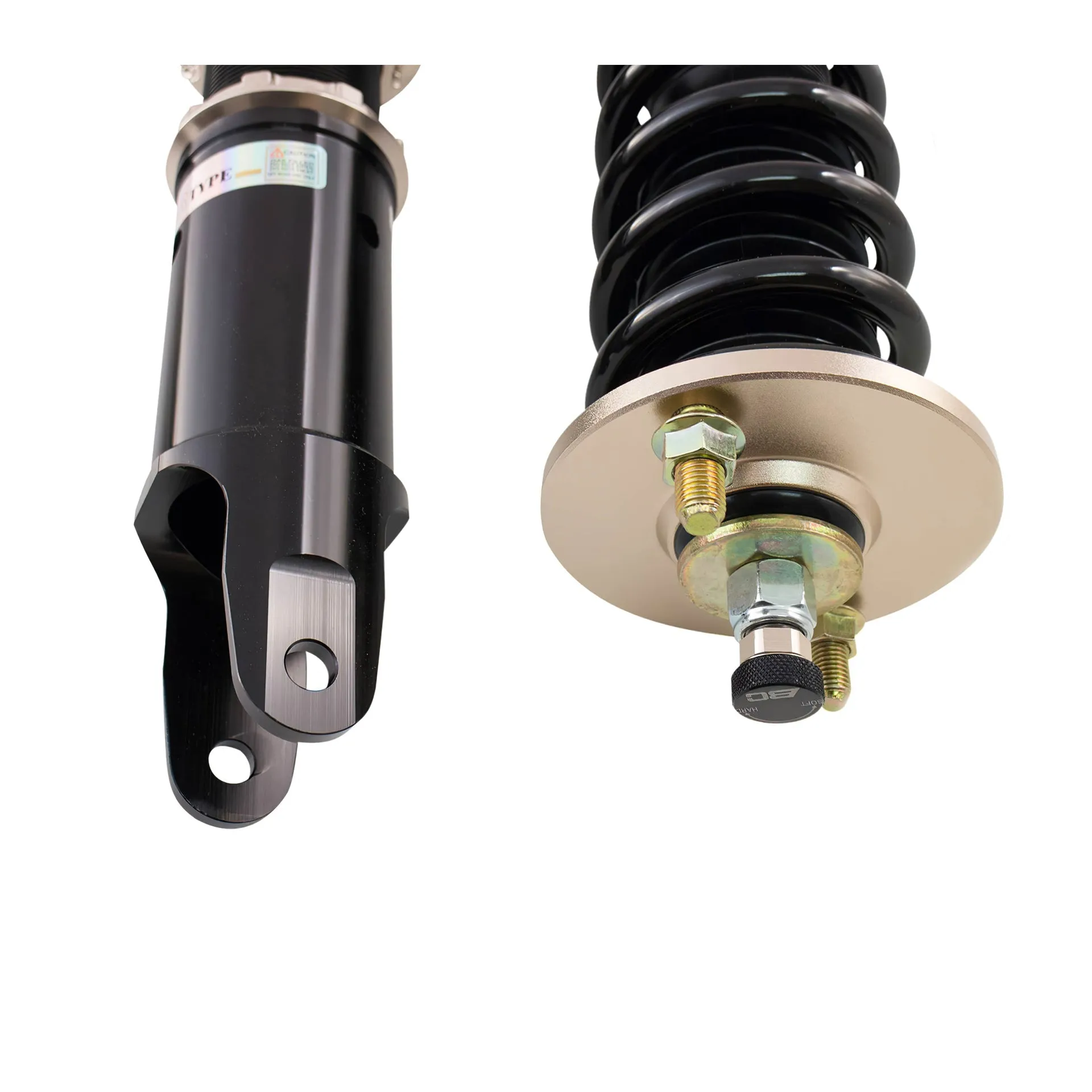 BC Racing Coilovers BR Series - 88-91 Civic/CRX (Rear Fork)(Excludes Wagon) EF9/ED- A-33-BR