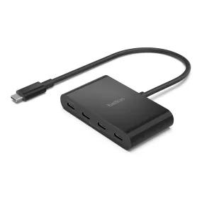 Belkin AVC018BTBK Connect USB-C to 4-Port USB-C Hub - 100W PD