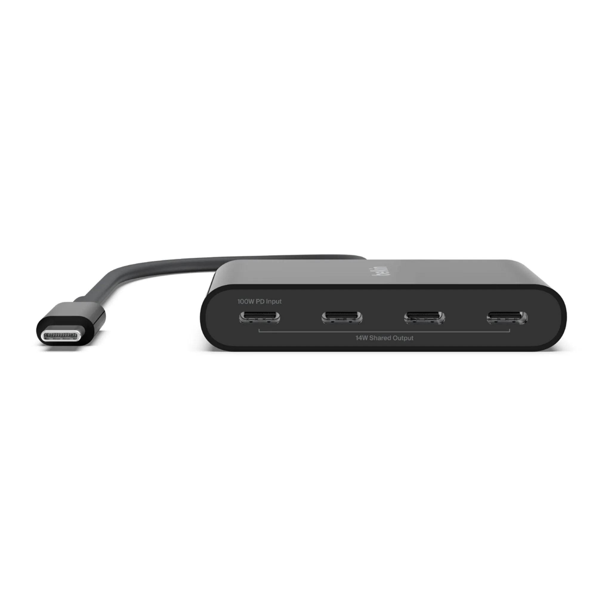 Belkin AVC018BTBK Connect USB-C to 4-Port USB-C Hub - 100W PD