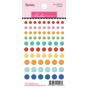 Birthday Bash Epoxy Stickers Confetti*