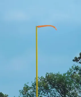 Bison Football Orange Wind Direction Streamers