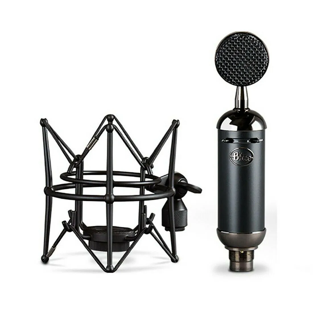 Blue Microphone Blackout Spark SL XLR Wired Cardioid Condenser Studio Mic, Black