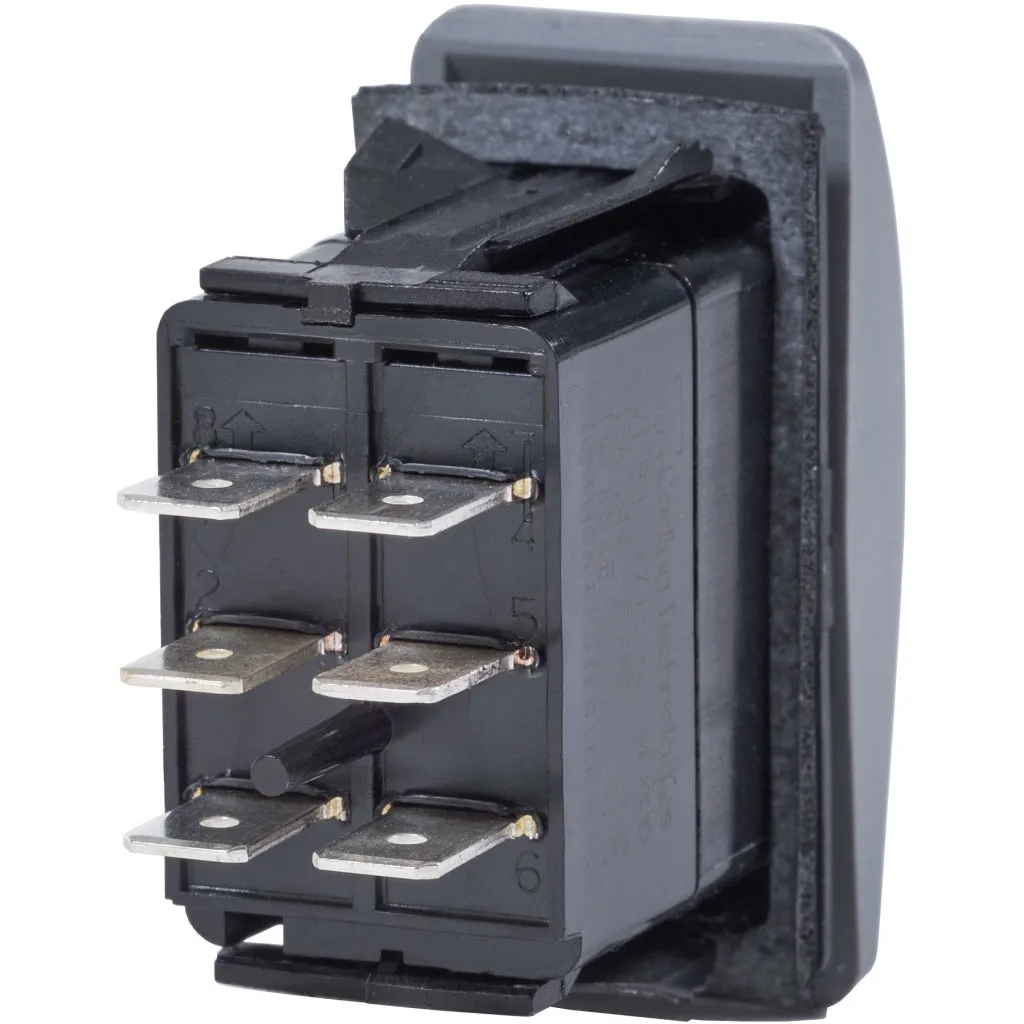 Blue Sea Gray DPDT Contura Switch