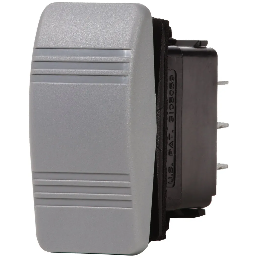 Blue Sea Gray DPDT Contura Switch