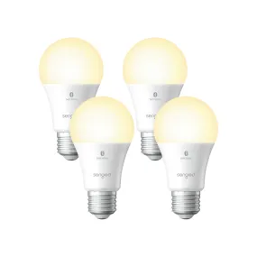 Bluetooth White 2700K A19/E26 4 Packs