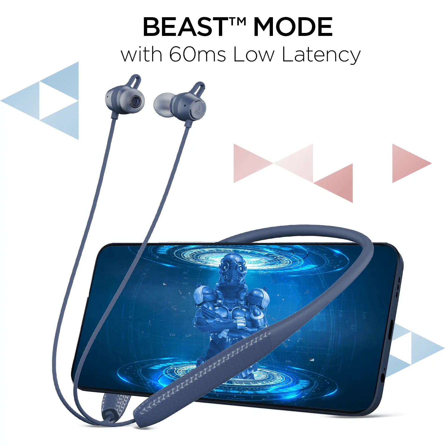 boAt Rockerz 255 Max | Bluetooth Wireless Neckband with 60HRS playback, Multiple EQ Modes, boAt Signature Sound, ASAP™️ Charge, ENx™️ Technology
