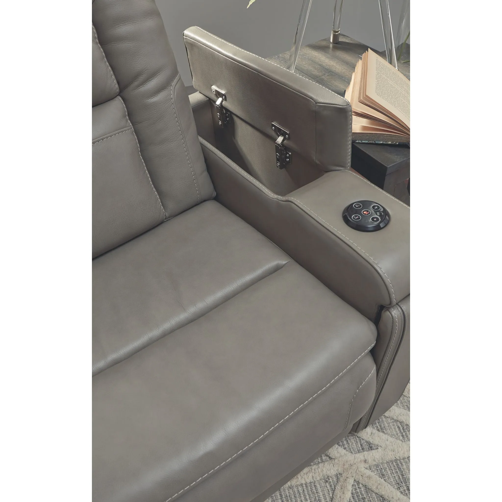 Boerna Power Recliner - Gray
