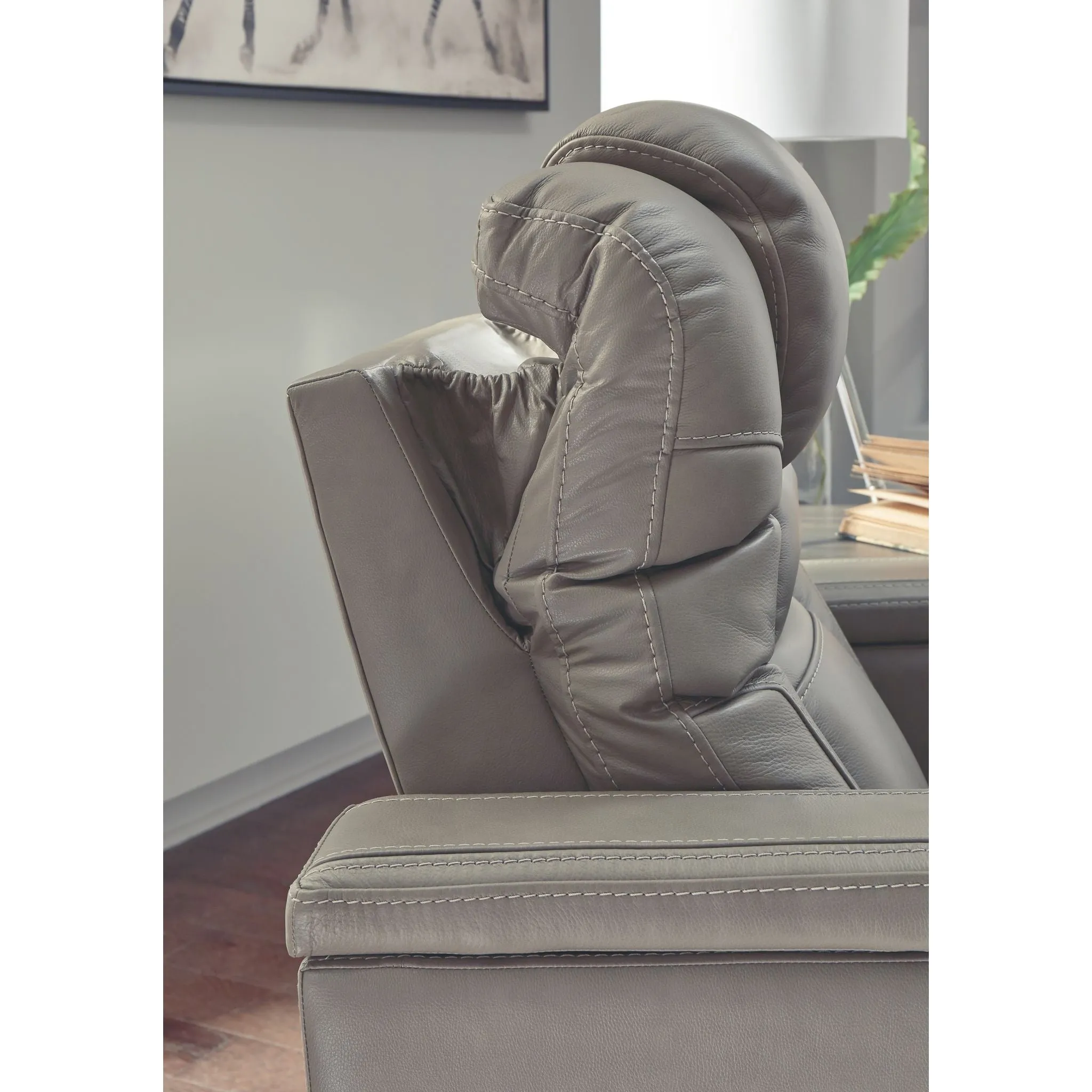 Boerna Power Recliner - Gray