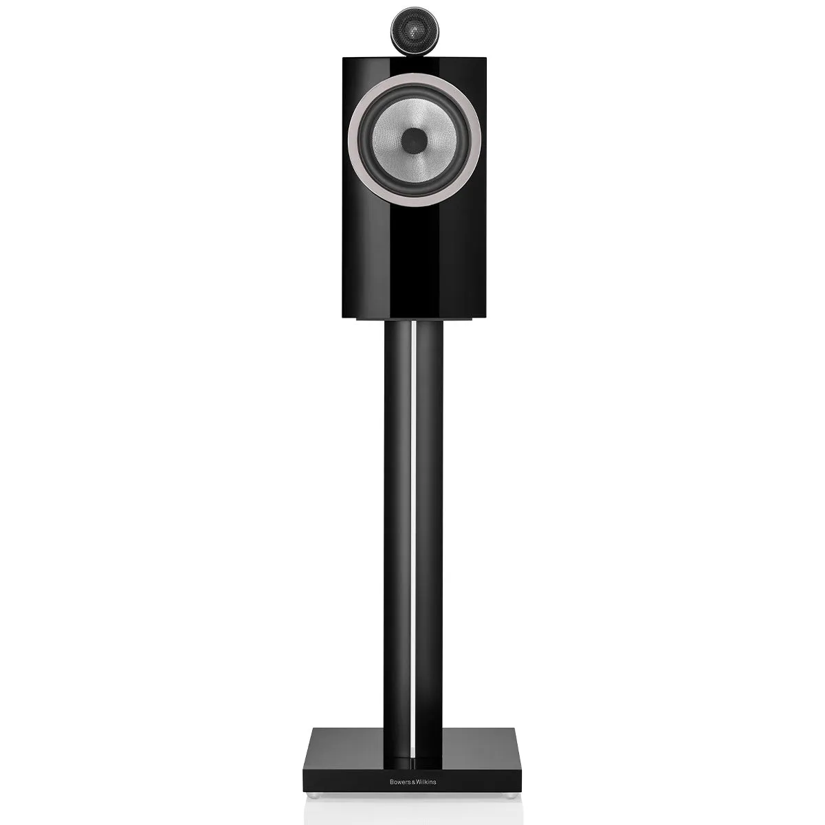 Bowers & Wilkins OPEN BOX 705 S3 2-Way Stand Mount Bookshelf Loudspeakers - Gloss Black - Pair-Excellent Condition