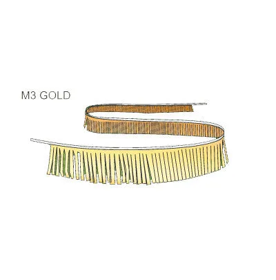 Brilliant Metallic Fringe Streamer Pennant