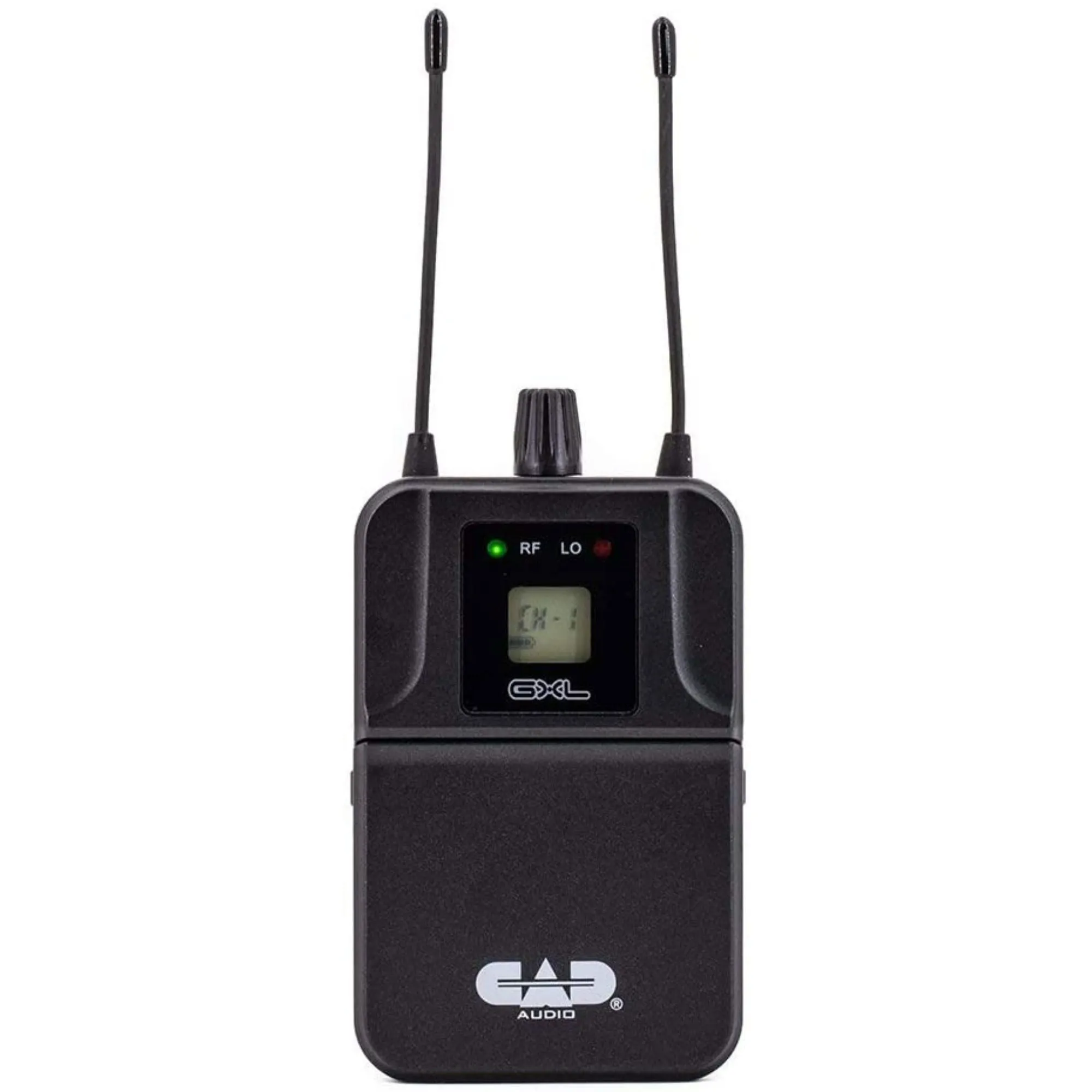 CAD Audio GXLIEM Single-Mix In-Ear Wireless Monitoring System - Includes MEB1 Earbuds, Integral Rack Ears, and Antenna Relocation Kit