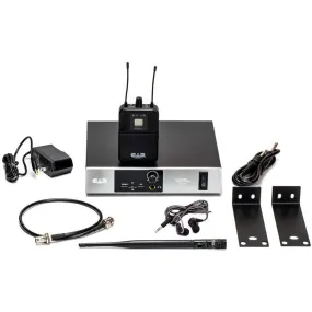 CAD Audio GXLIEM Single-Mix In-Ear Wireless Monitoring System - Includes MEB1 Earbuds, Integral Rack Ears, and Antenna Relocation Kit