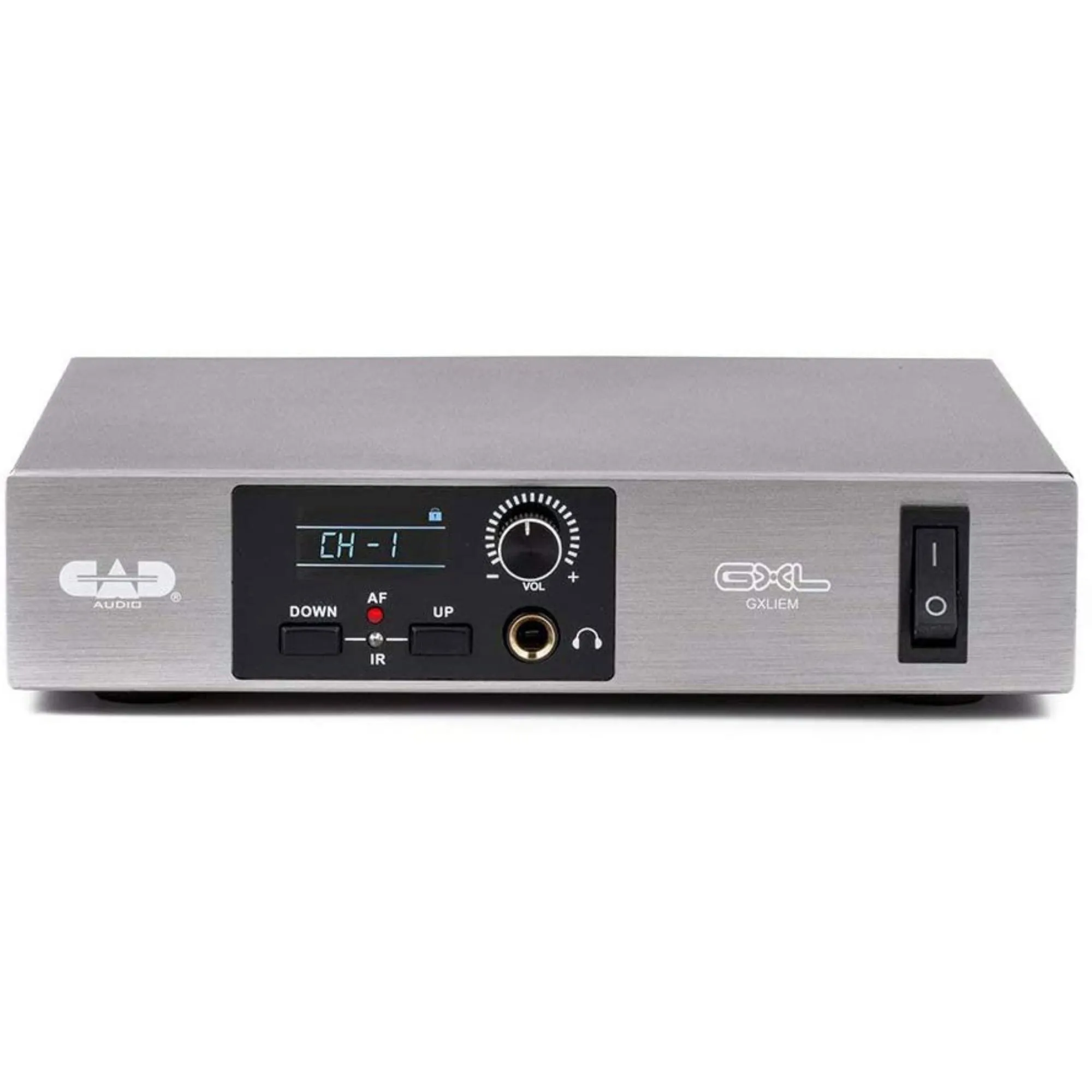 CAD Audio GXLIEM Single-Mix In-Ear Wireless Monitoring System - Includes MEB1 Earbuds, Integral Rack Ears, and Antenna Relocation Kit