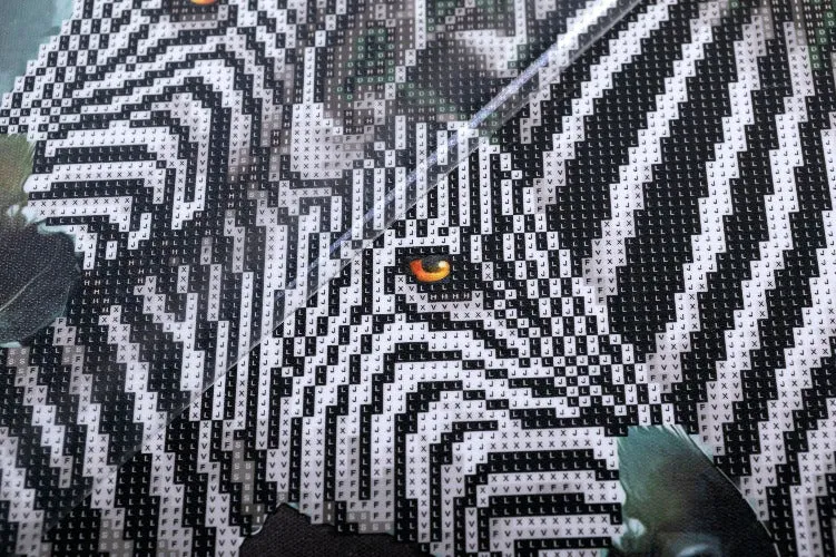 CAK-QVC-3030M-04: Zebra Hugs, 30x30cm Crystal Art Kit