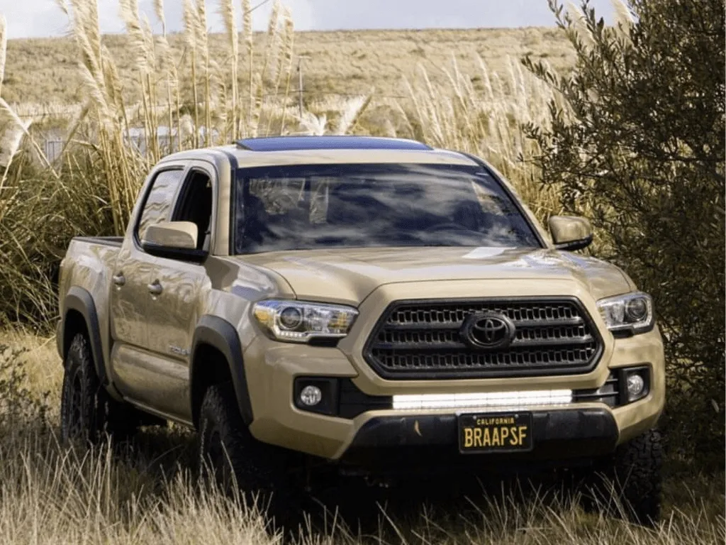 Cali Raised 32" Lower Bumper Hidden LED Light Bar Combo - 2023-2016 Toyota Tacoma