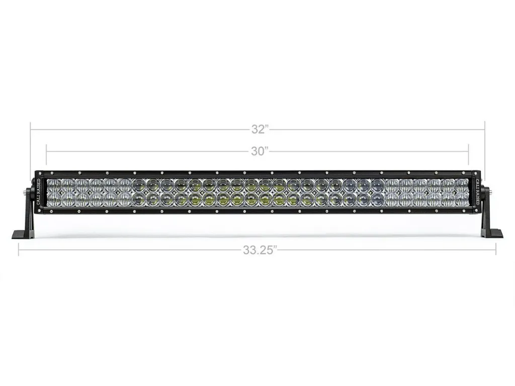 Cali Raised 32" Lower Bumper Hidden LED Light Bar Combo - 2023-2016 Toyota Tacoma